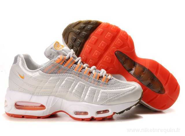 Chaussures Nike Gris Et Orang
